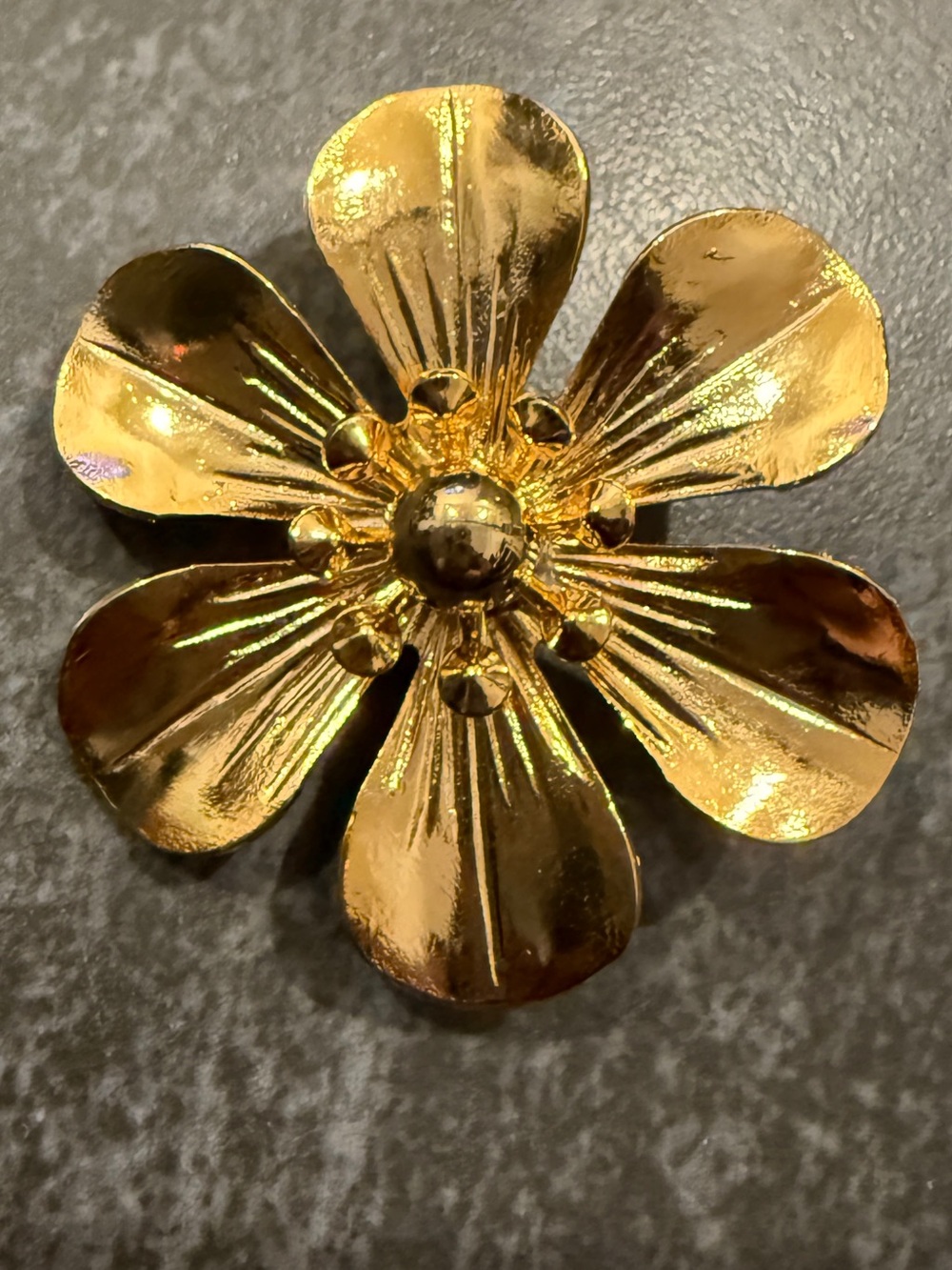 Lelet NY Flower Barrette 14k